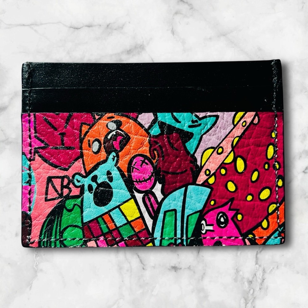 Colorful Graphic Card Holder